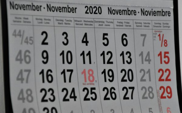 How the seven-day week and weekday names really developed