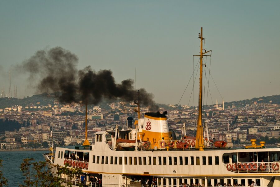 Historic battleships naval battle sea smoke