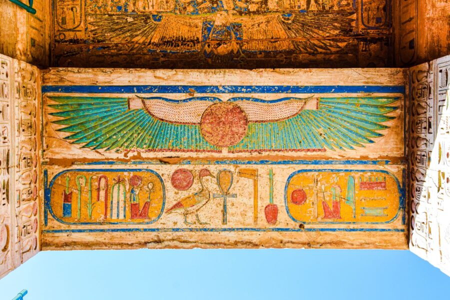 Ancient egyptian relief
