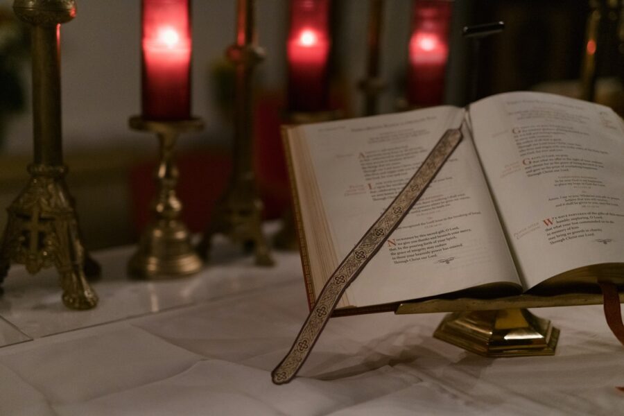Ancient manuscript book