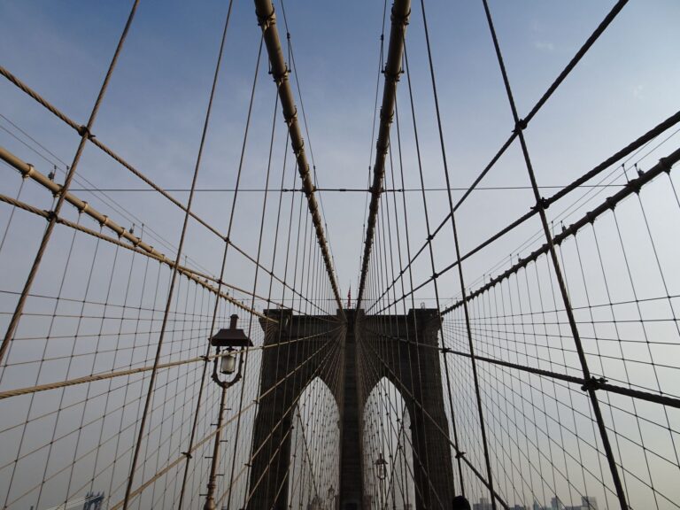 Historical brooklyn bridge