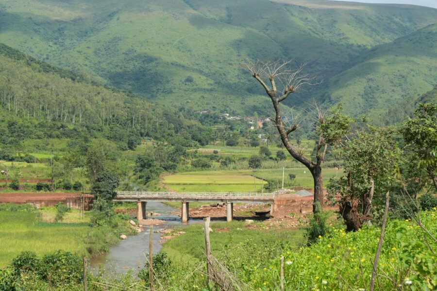 Historic railway bridge