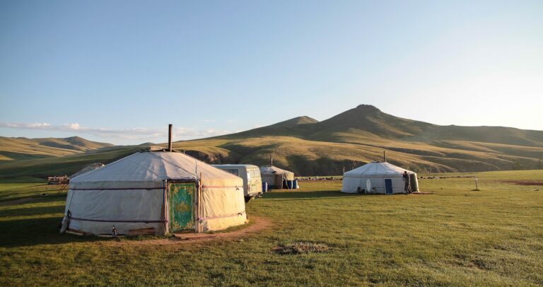 Mongolia steppe historic