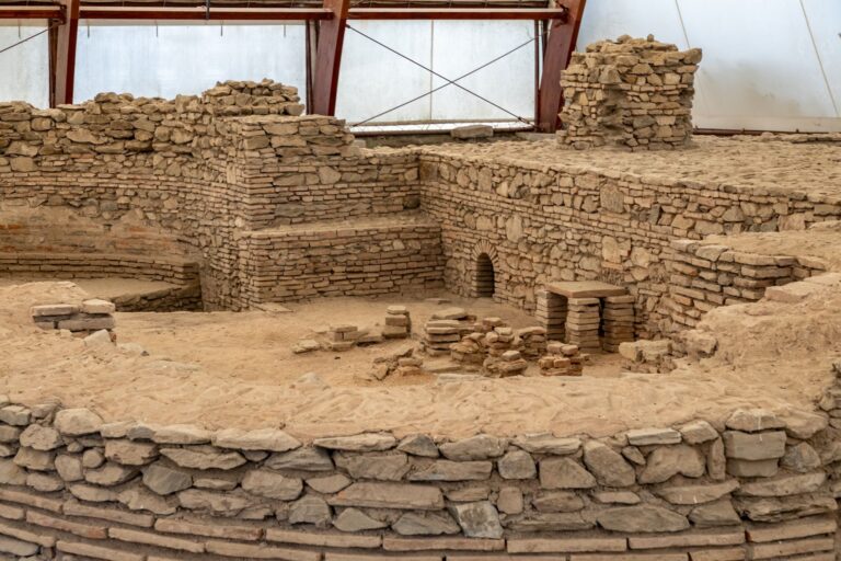 Ancient brick well