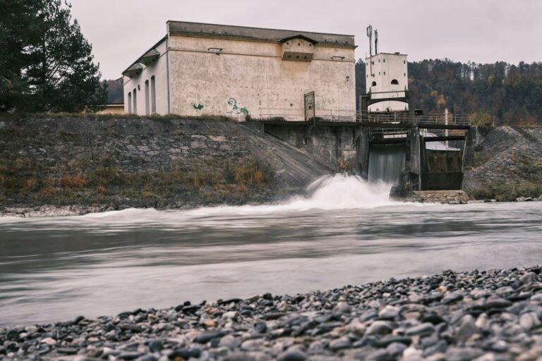 Old hydroelectric power station turbines historical portrait nikola