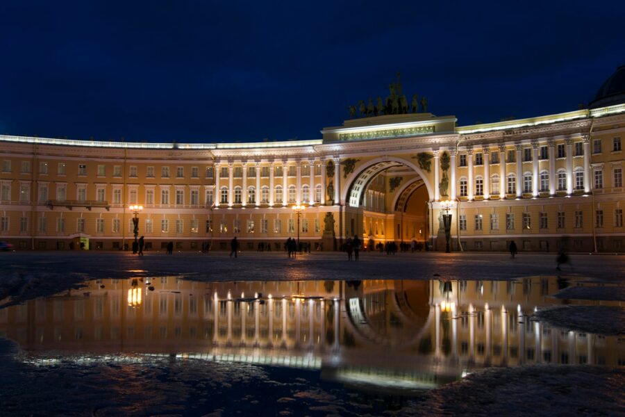 Winter palace saint
