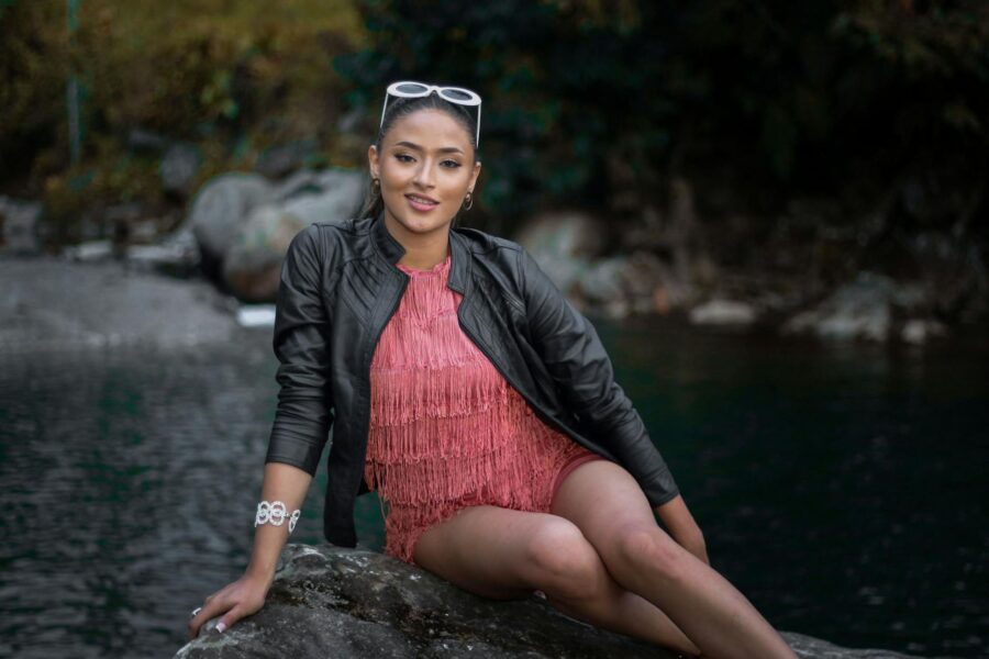 Young indigenous woman