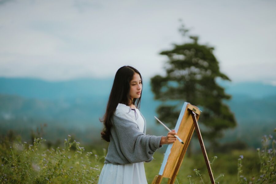 Renaissance woman painter