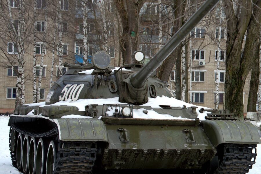 Soviet german tanks