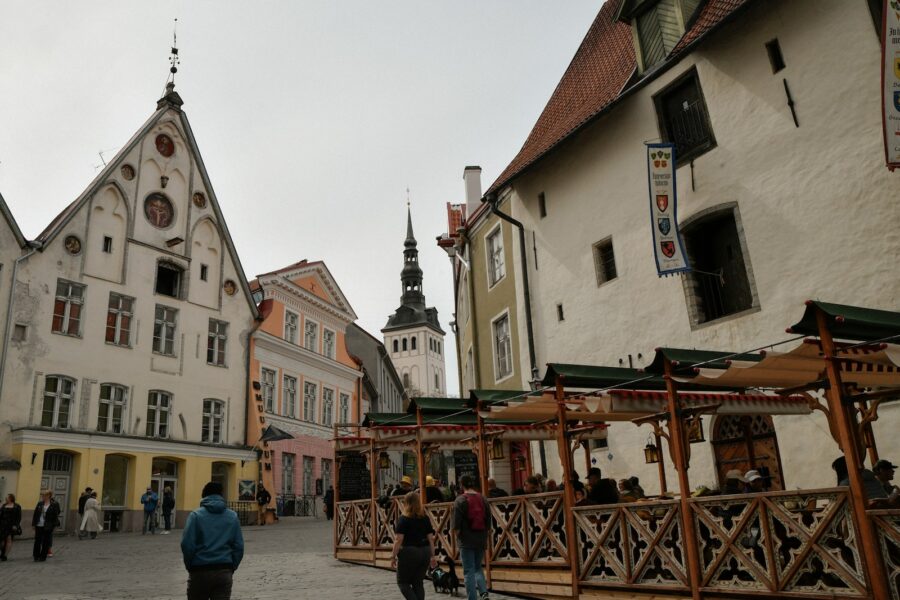 Old european town