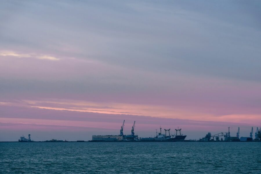Old european port