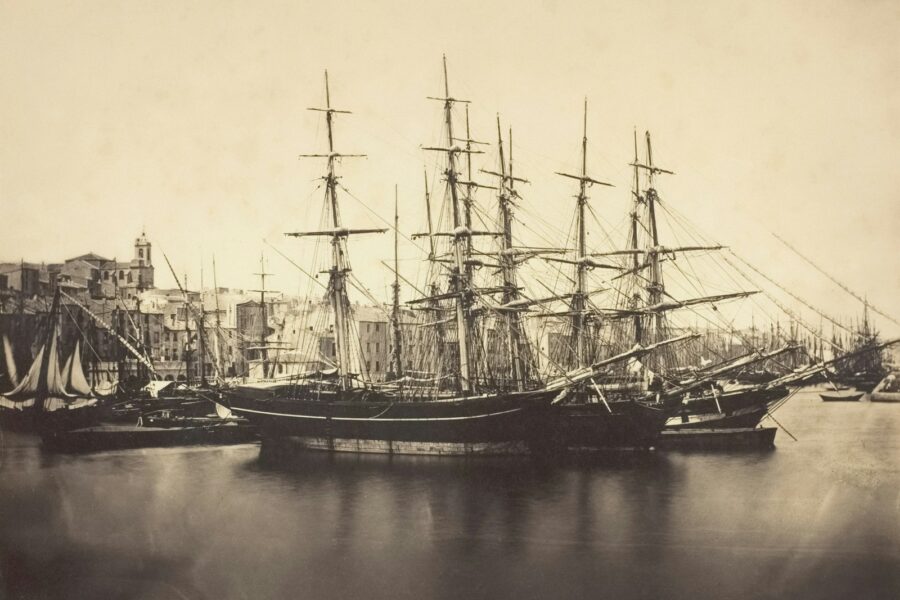 19th century harbor