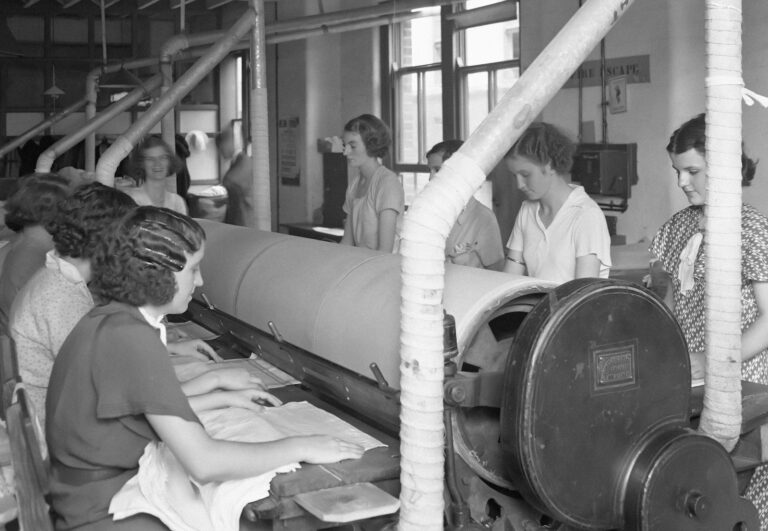 Victorian textile factory