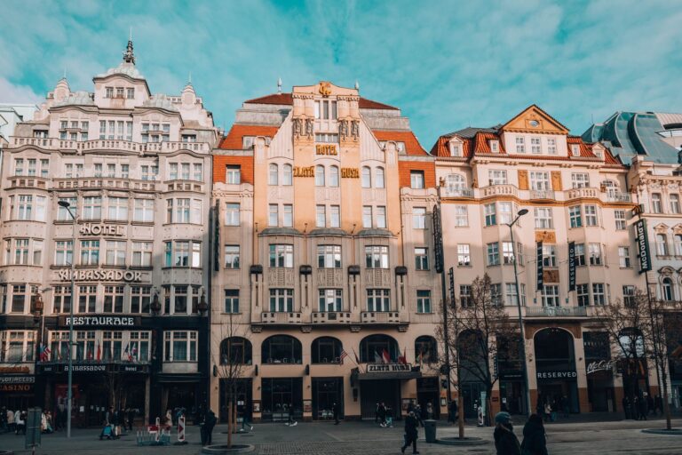 Prague wenceslas square