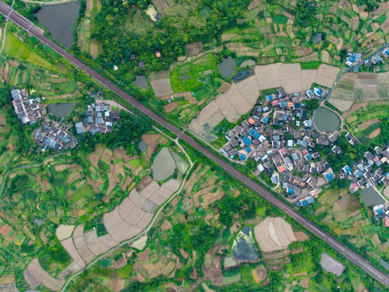 Chinese rural village