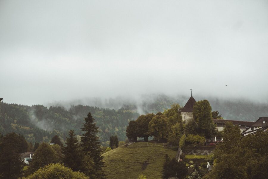 Old european village