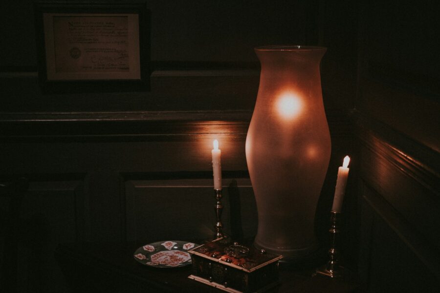 Victorian seance dark