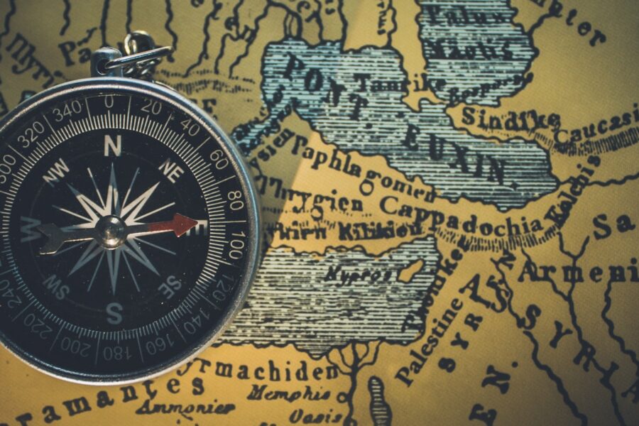 Old world map