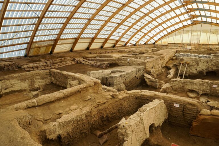 Assyrian palace terrace