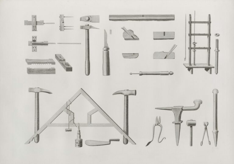 Antique dentist tools