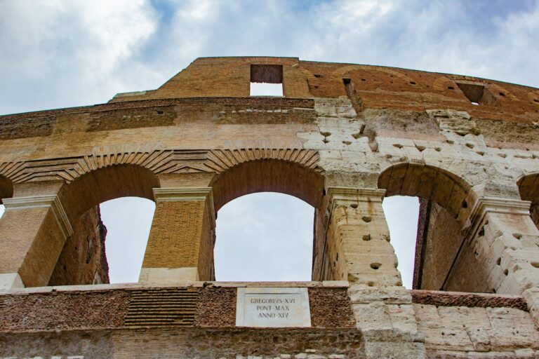 Roman gladiator arena