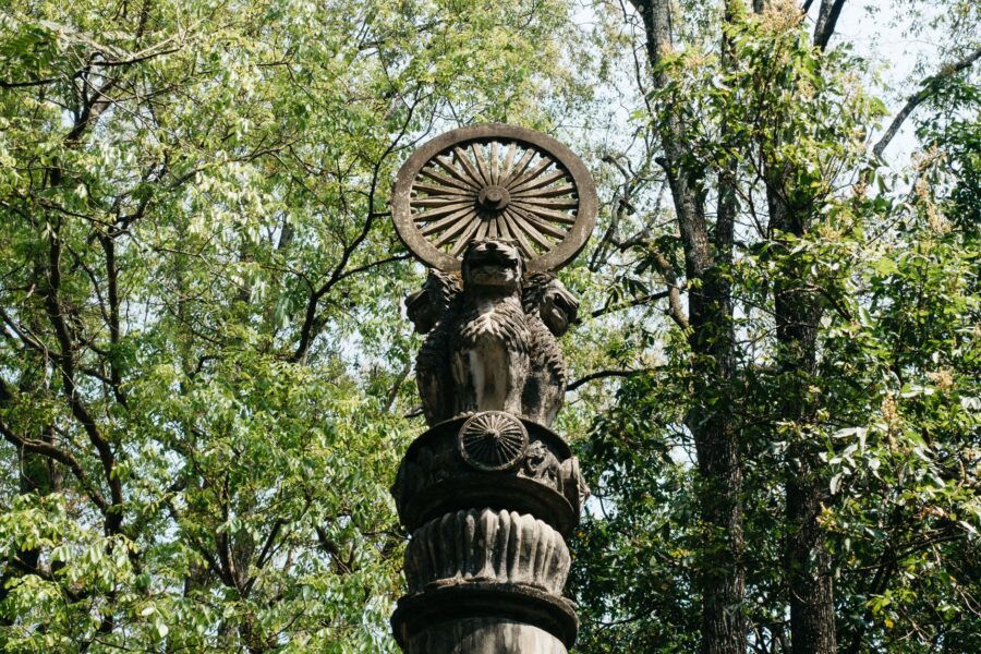 Stone pillar ashoka