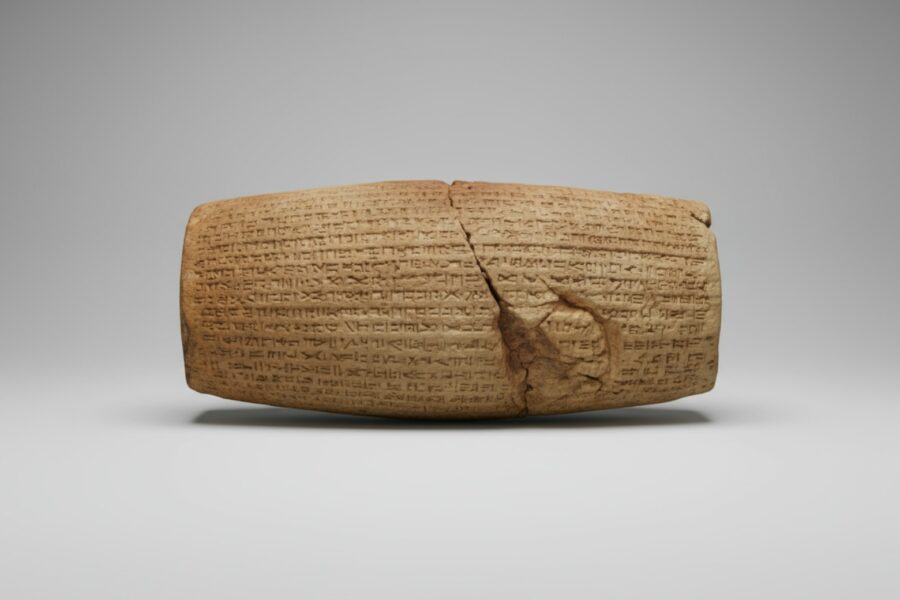 Ancient clay tablets