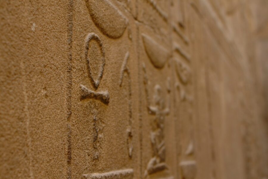 Ancient egyptian hieroglyphs