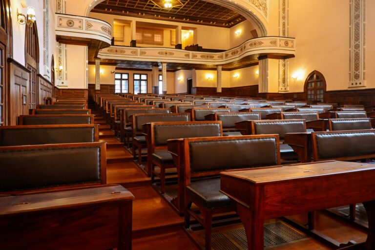 Historic lecture hall