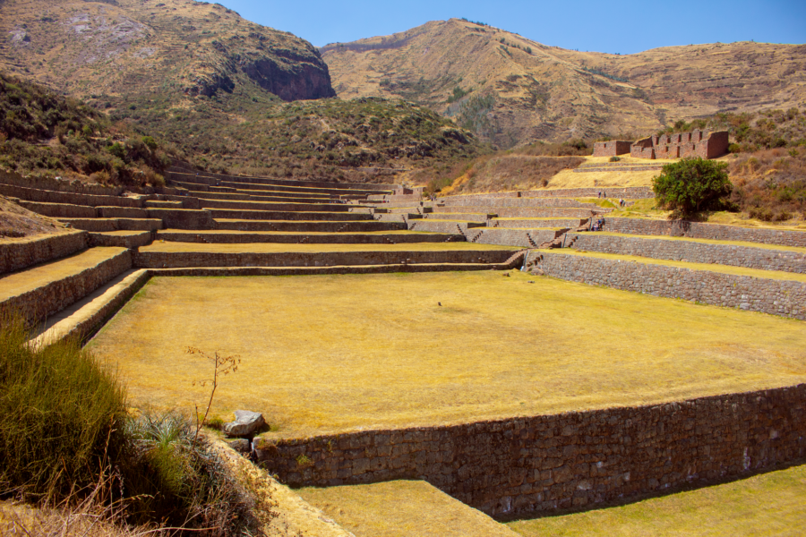Inca agricultural terraces