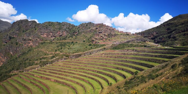 Andes mountain terraces