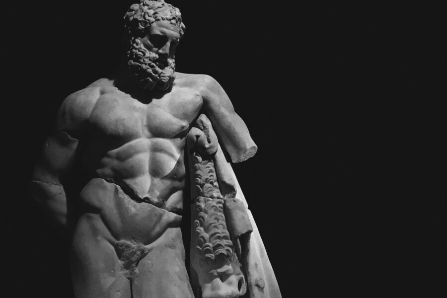 Ancient greek statue
