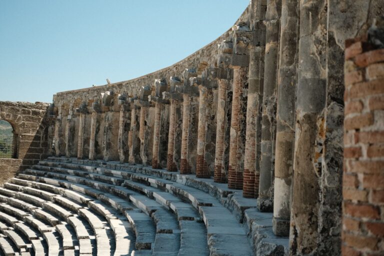Roman ruins stone