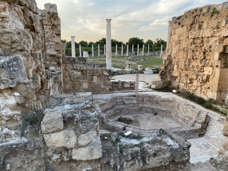 Ancient roman bath