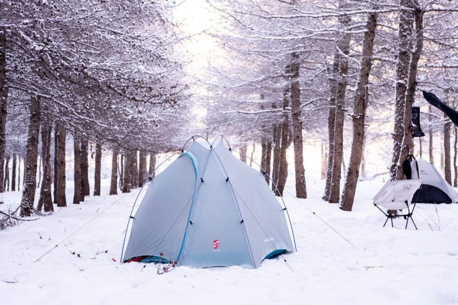 Continental army camp