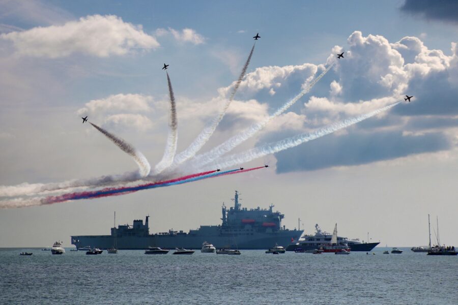 Historical naval battle