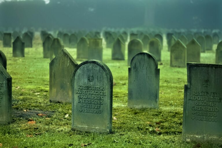 Old european cemetery