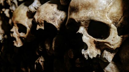 How the Paris catacombs became an underground city of bones