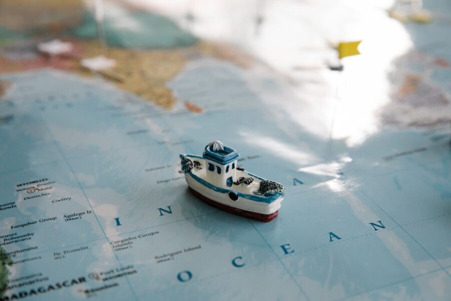 Old nautical map