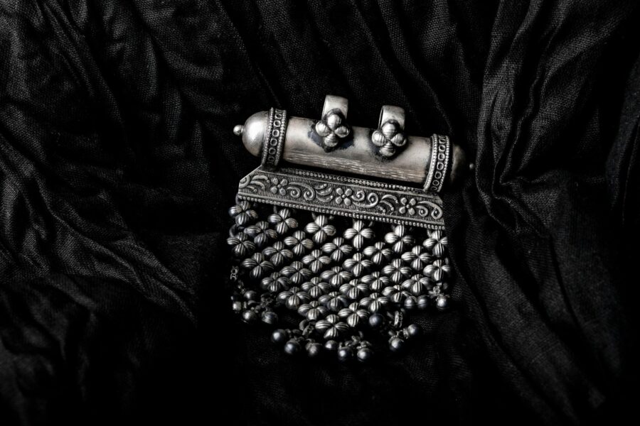 Victorian hair jewelry
