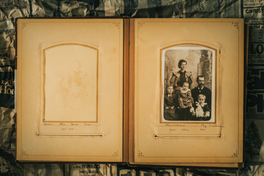 Victorian family portrait