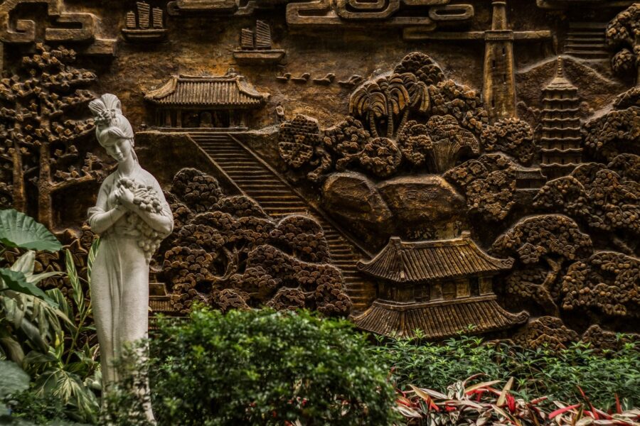 Old chinese scholar