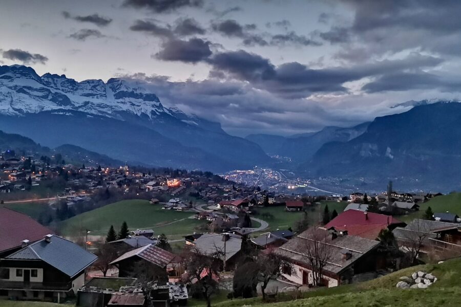 French mountain village