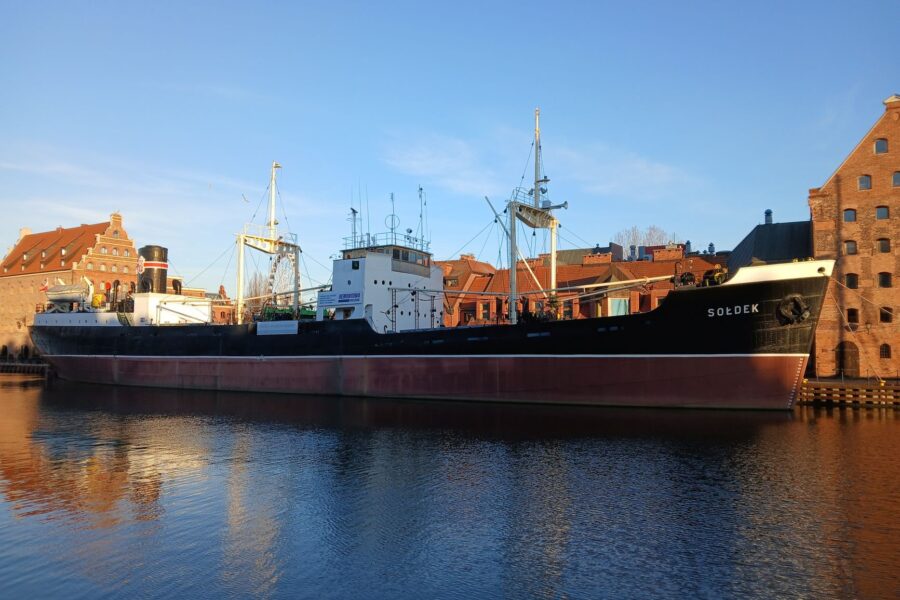Old hospital ship