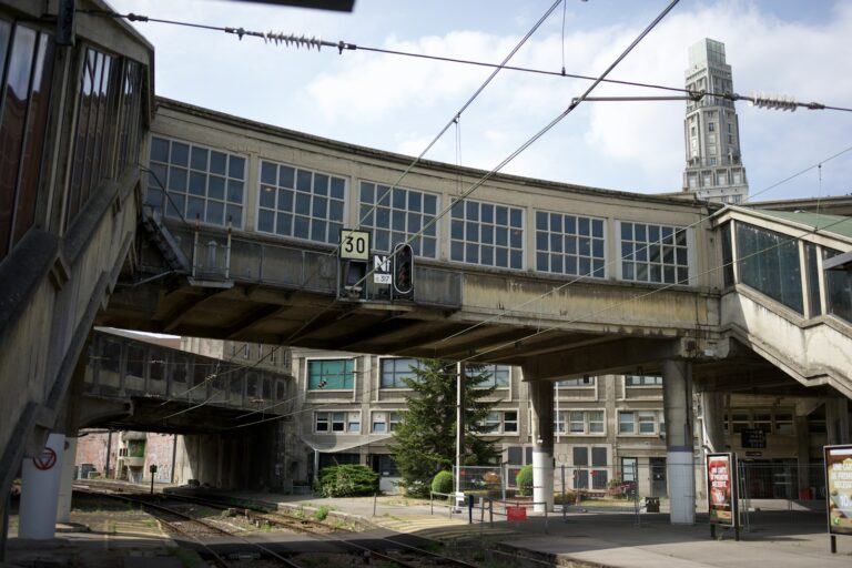 Abandoned railway bridge