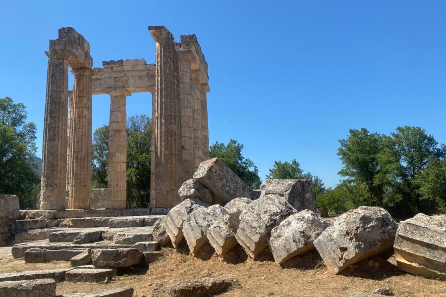 Ancient stone temple