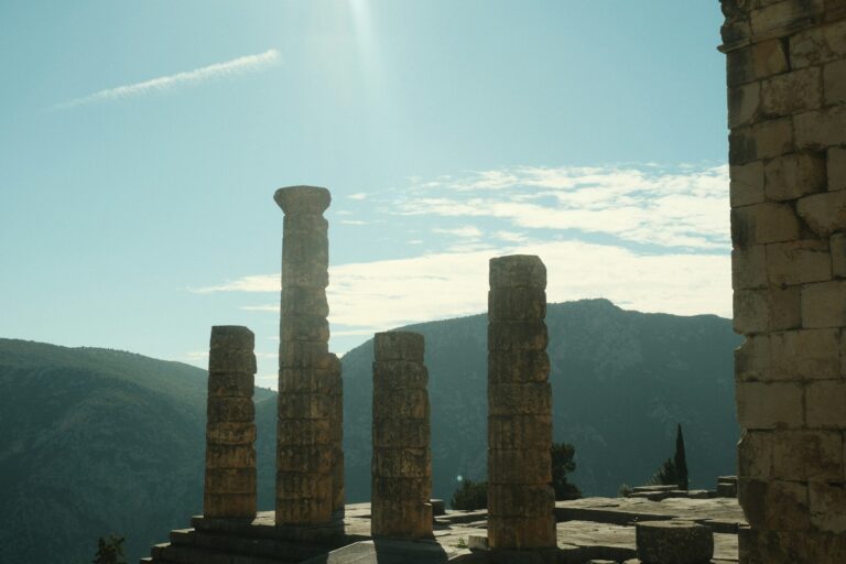 Ancient sanctuary ruins