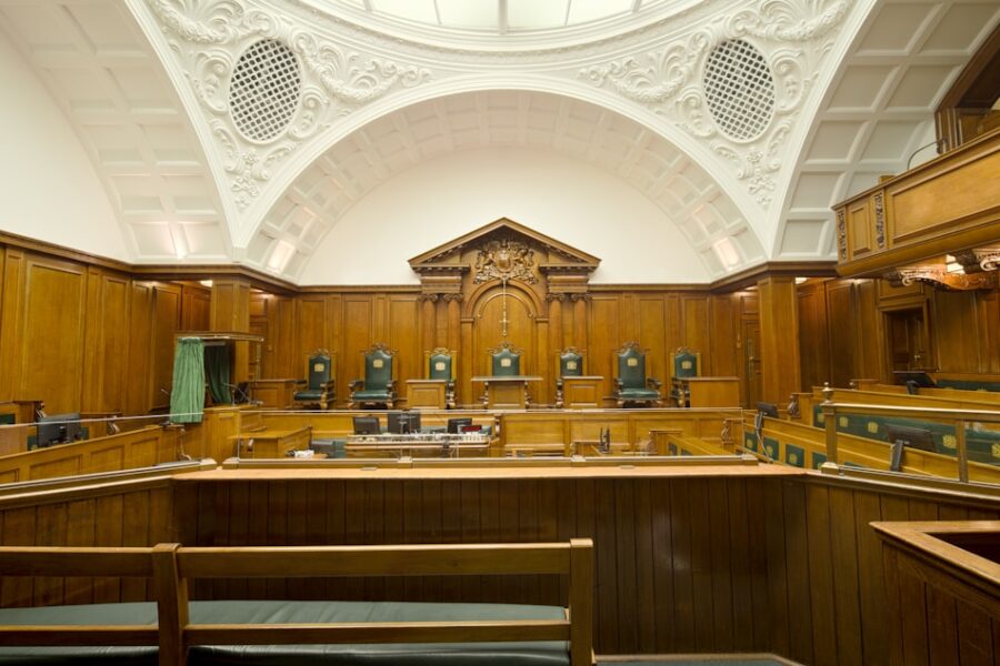 18th century courtroom