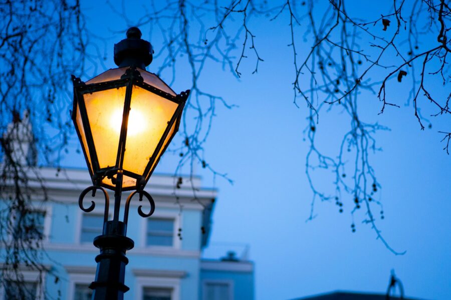 Victorian street gas
